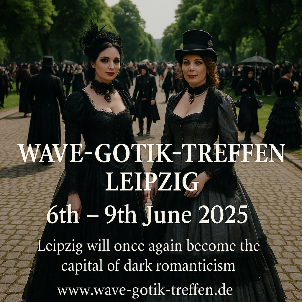 Wave-Gotik-Treffen 2025: Leipzig wird wieder zur Hauptstadt der Dunkelromantik