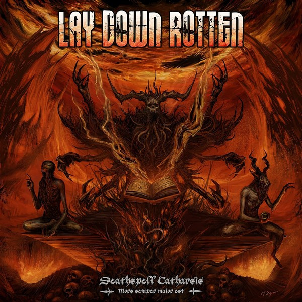 Cover LAY DOWN ROTTEN - "Deathspell Catharsis" 